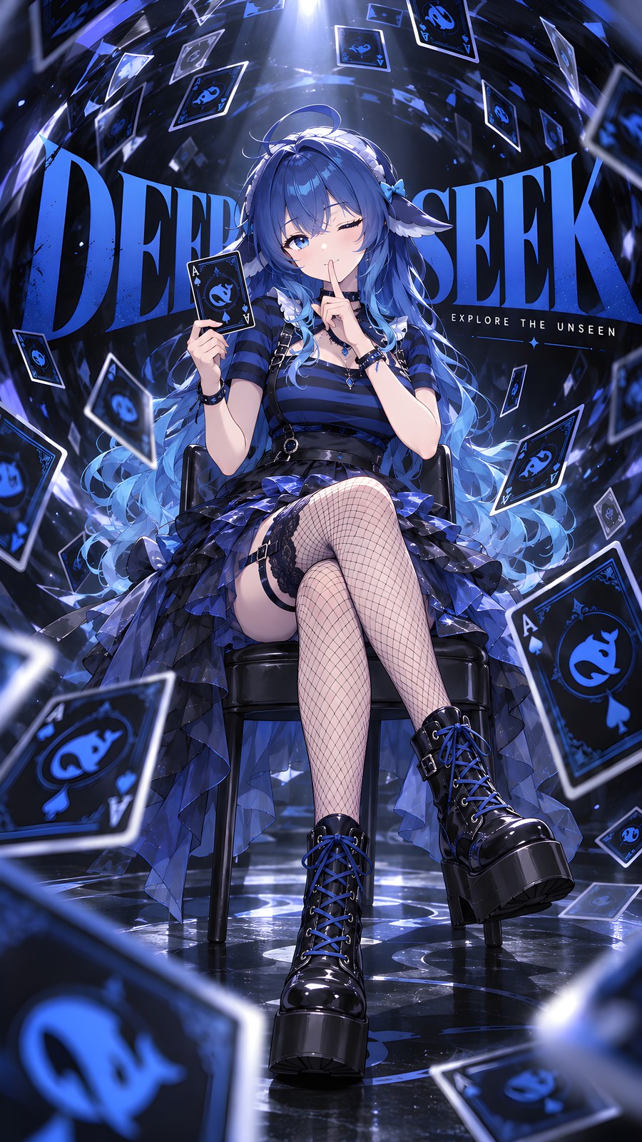 DEEPSEEK·未见的牌局海报
