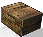 Rust Wood Box