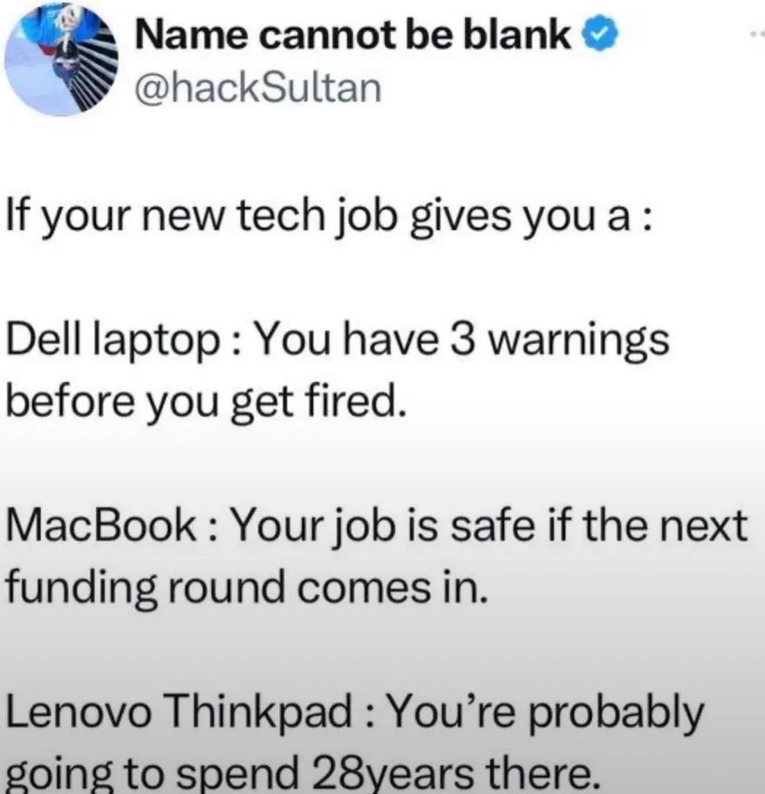 The Laptop Prophecy: What Your Company Hardware Says About Your Future