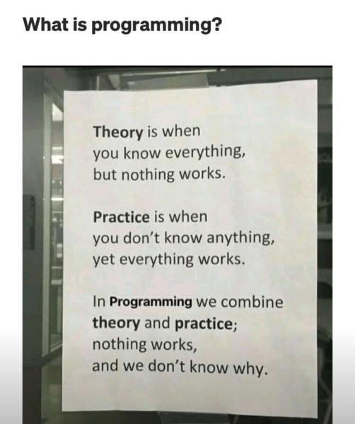 Programming Is Pain With Occasional Joy