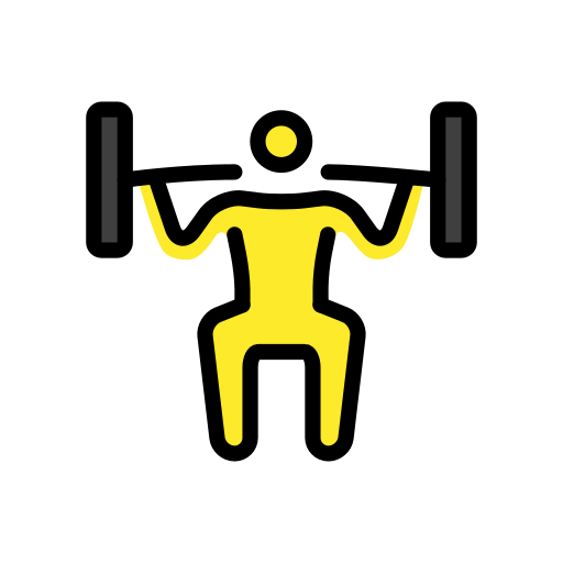Person lifting weights