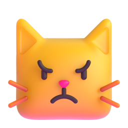 Pouting cat