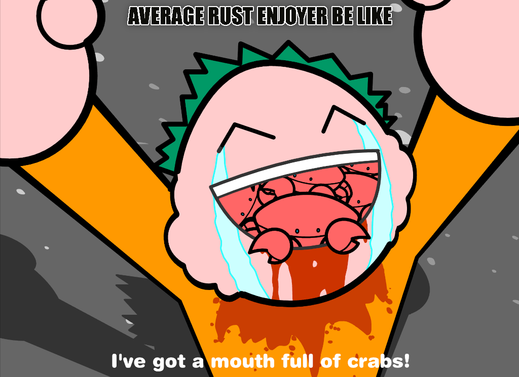 Average Rust Enjoyer Be Like