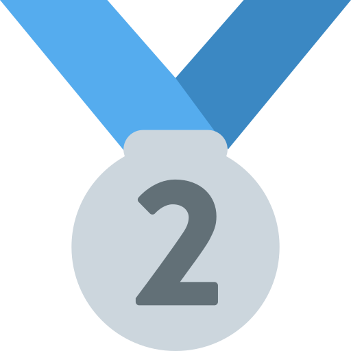 2nd place medal
