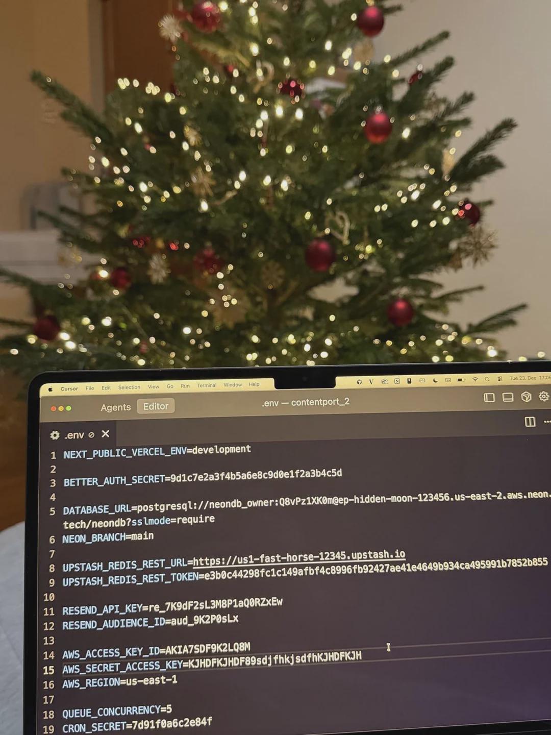 Nothing Better Than Coding During Christmas π