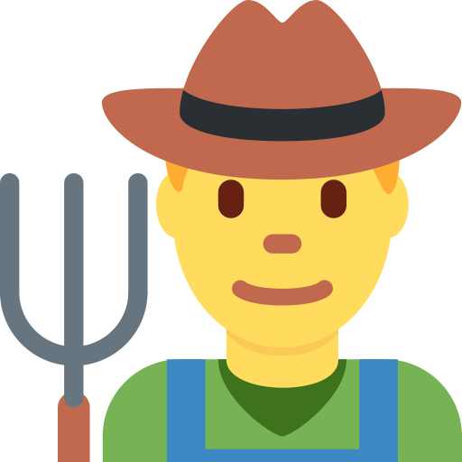 Man farmer