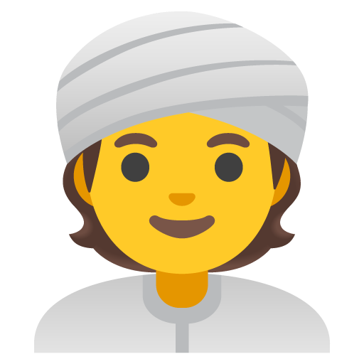 Person wearing turban