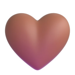 Brown heart