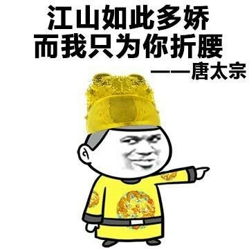 江山如此多娇而我只为你折腰,唐太宗