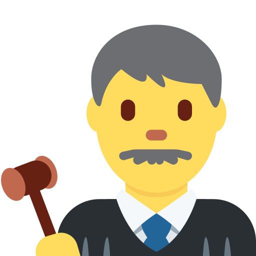 Man judge