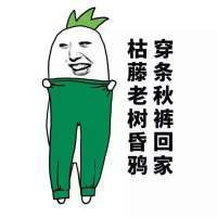 男人要不要穿秋裤,千山万水总是情,不穿秋裤真不行。