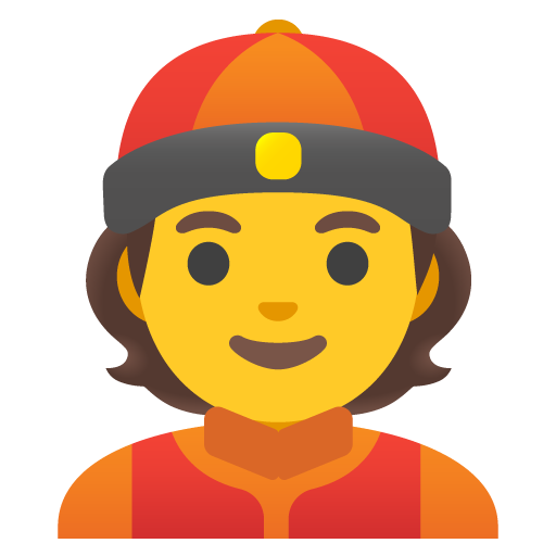 Person with skullcap