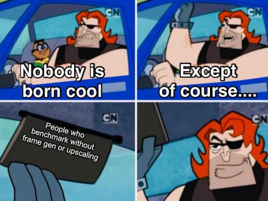 Nobody Is Born Cool Except Benchmark Purists