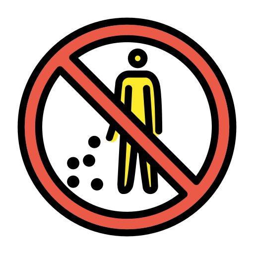 No littering