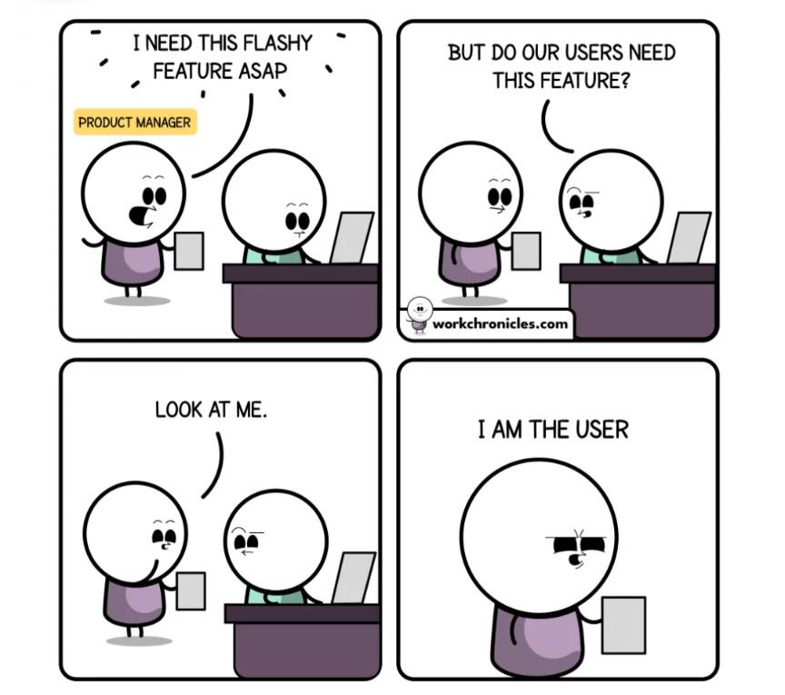 I Am The User Now