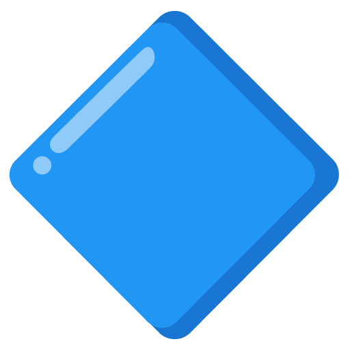 Large blue diamond