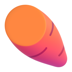 Roasted sweet potato