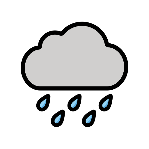 Cloud with rain