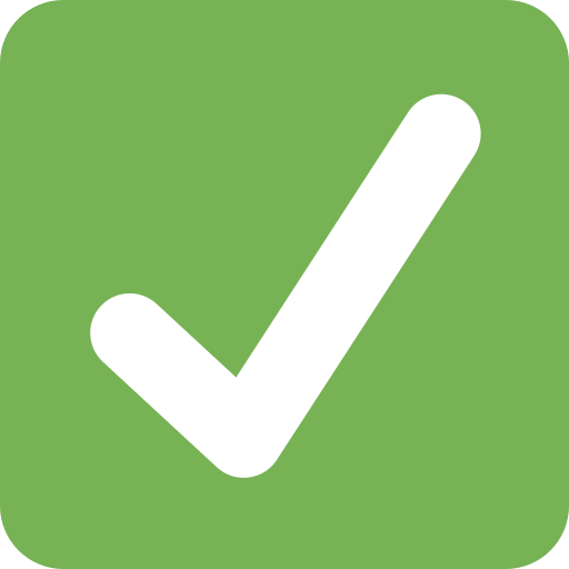 Check mark button
