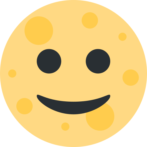 Full moon face