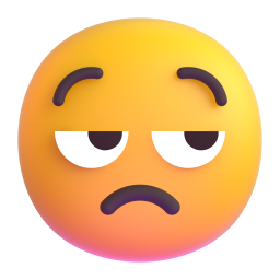 Unamused face