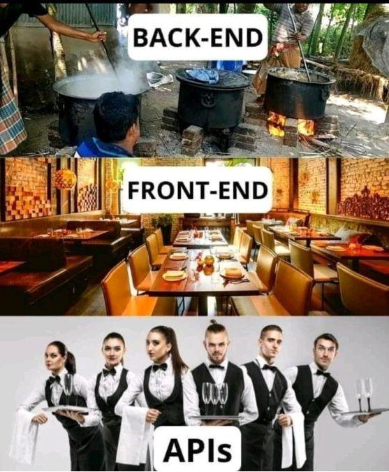 The Web Development Food Chain
