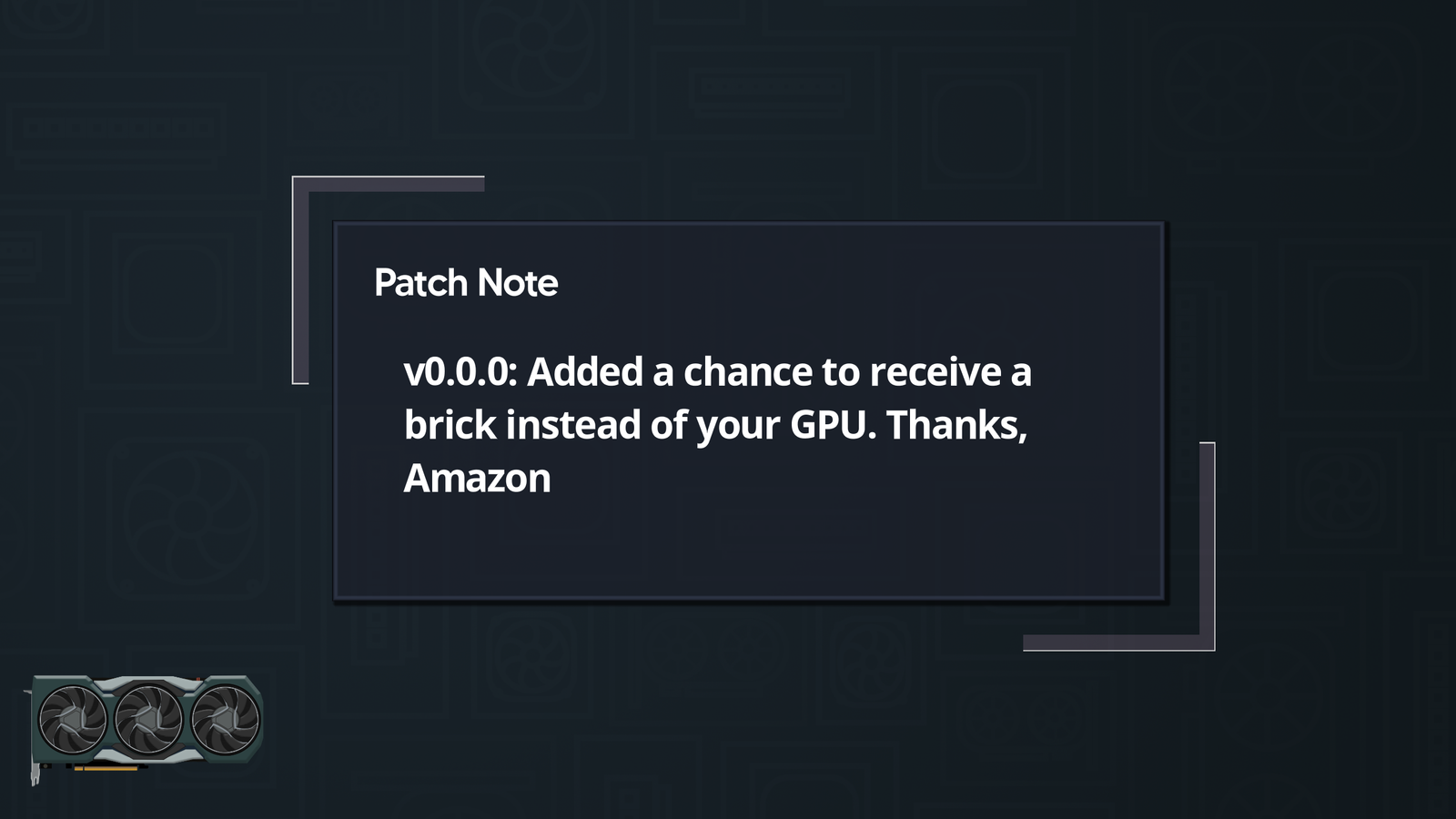 A Loading Screen From My Competitive Pc Building Game