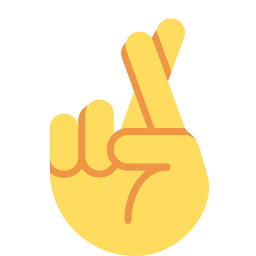 Crossed fingers