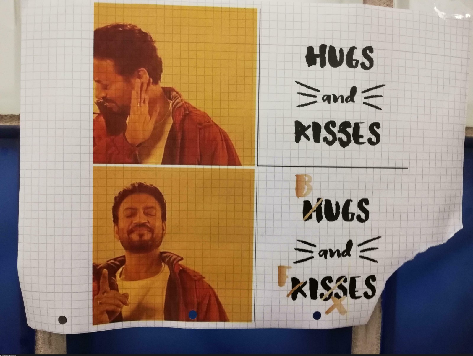 Spotted at my university