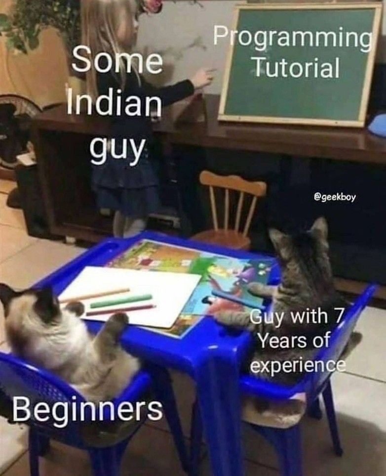 The Universal Truth Of Coding Tutorials