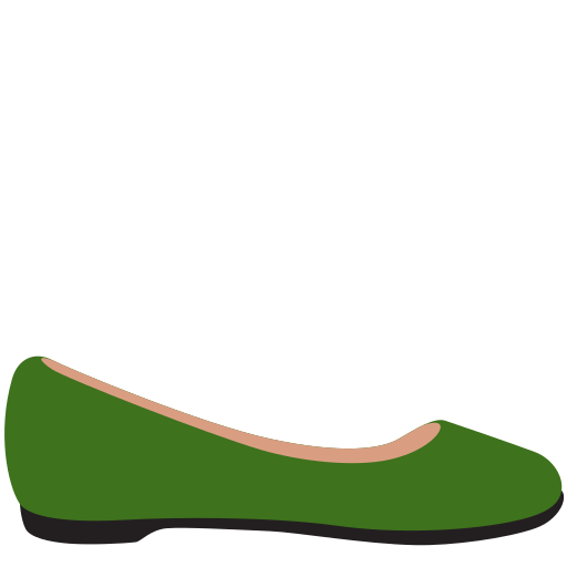Flat shoe