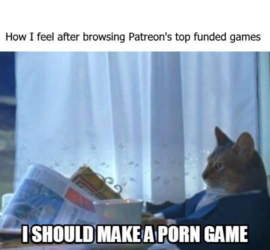 Hypothetically, If You Were Pivoting To Adult Games, What Would You Name Your Studio? I'm Leaning Toward One-Handed Game