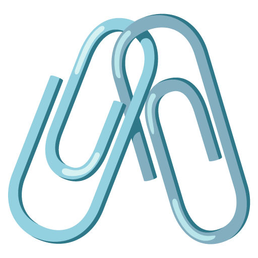Linked paperclips