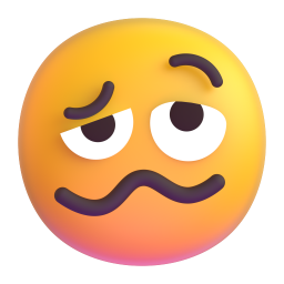Woozy face