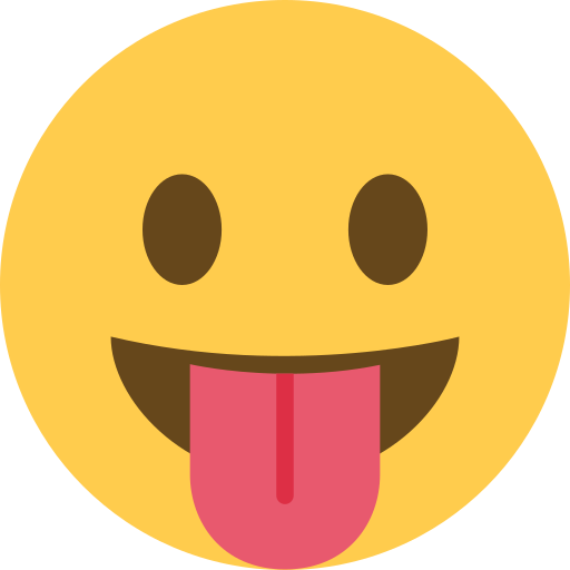Face with tongue