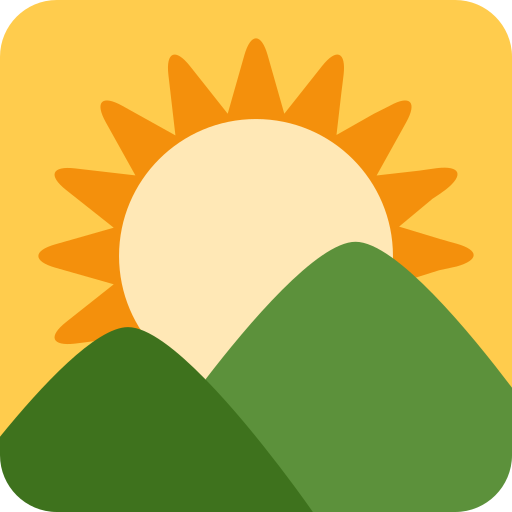 Sunrise over mountains