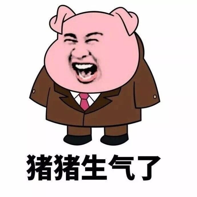 猪猪表情。