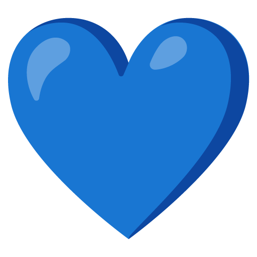 Blue heart