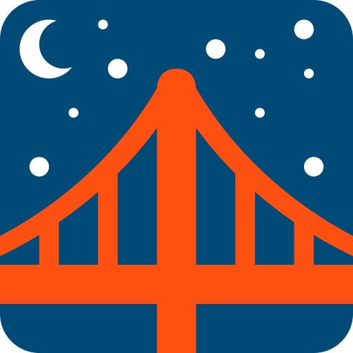 Bridge at night