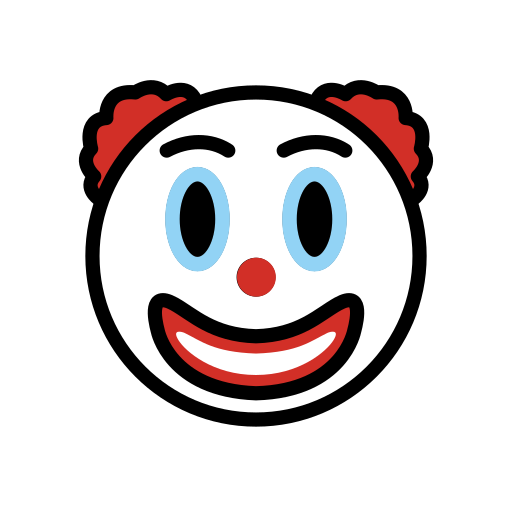 Clown face