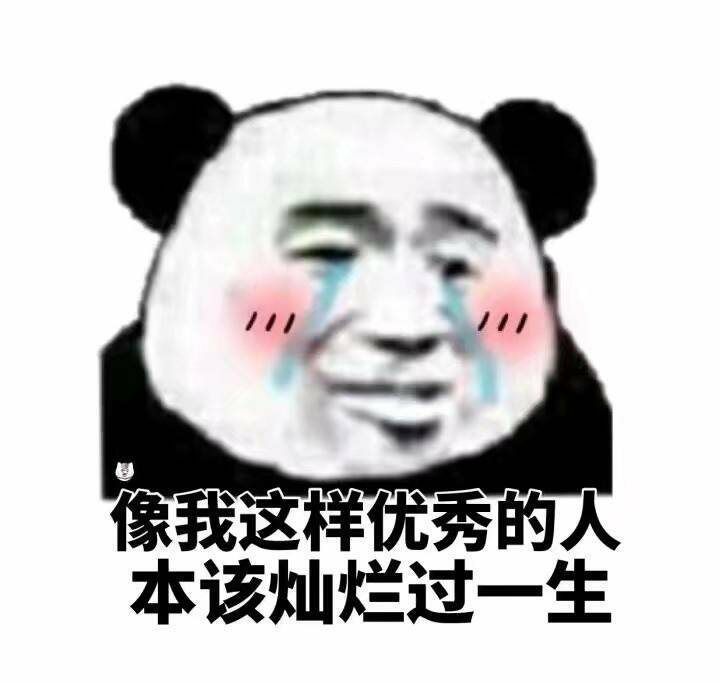 像我这样优秀的人,本该灿烂过一生