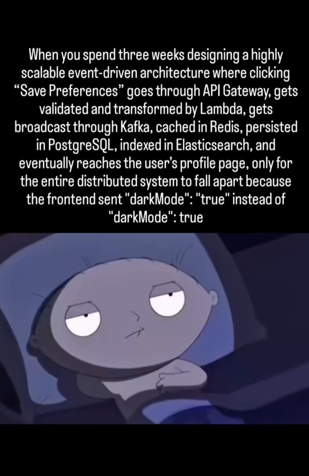 It Was Just A String