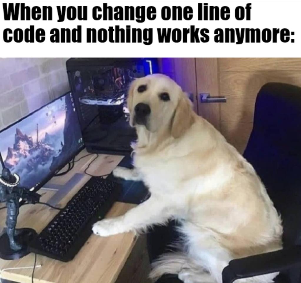 The Butterfly Effect: One Line Of Code Edition