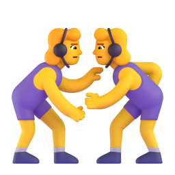 Women wrestling