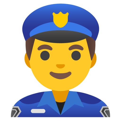 Man police officer