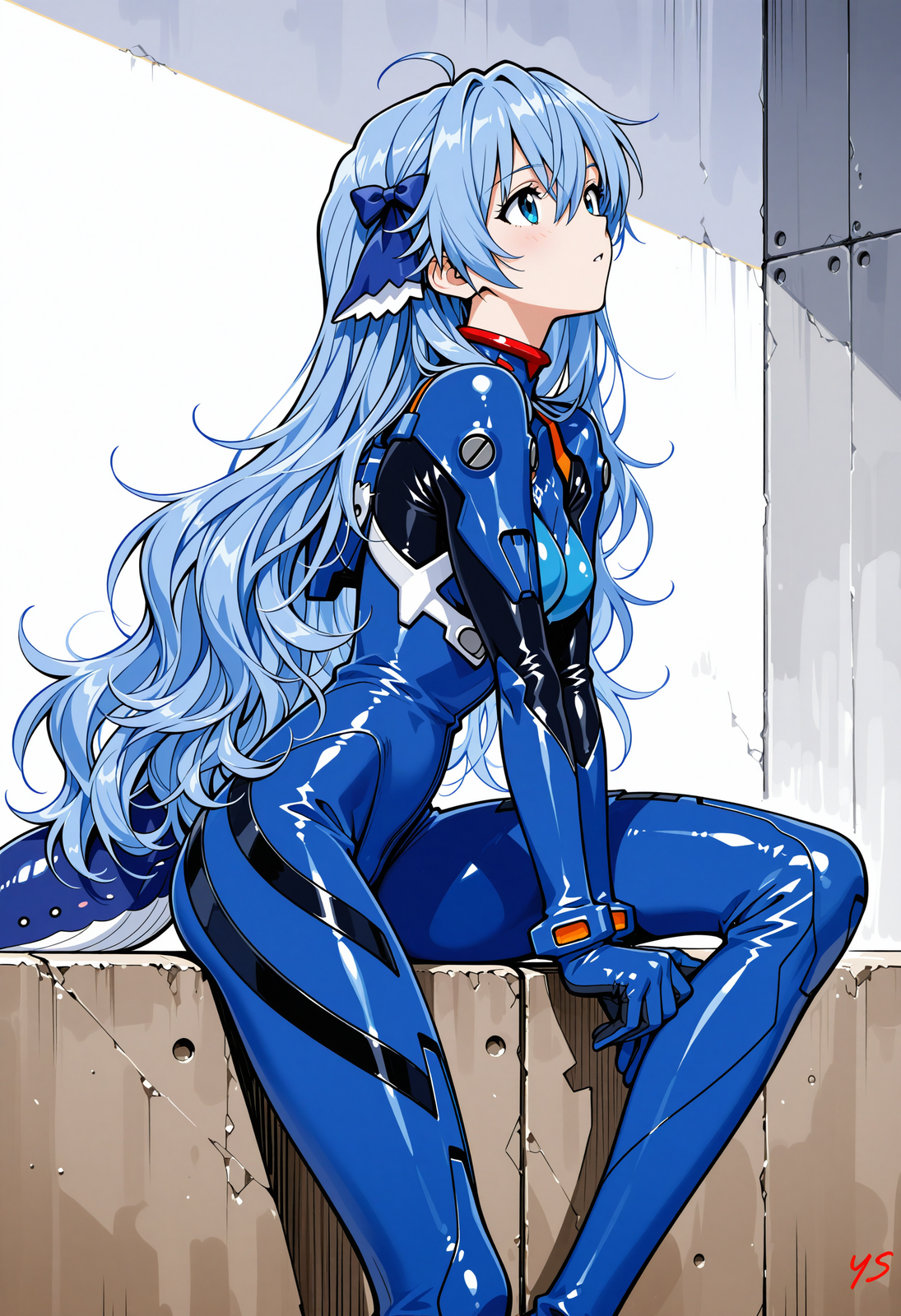 这个衣服,有点紧身呢……