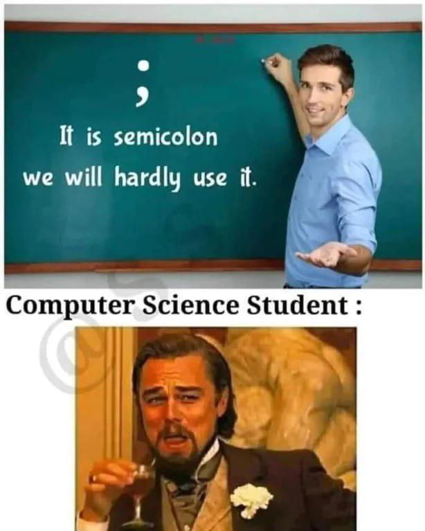 You Know How First Semester CS Students Are