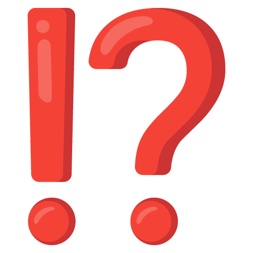 Exclamation question mark