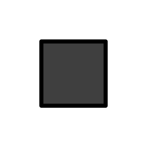 Black medium-small square