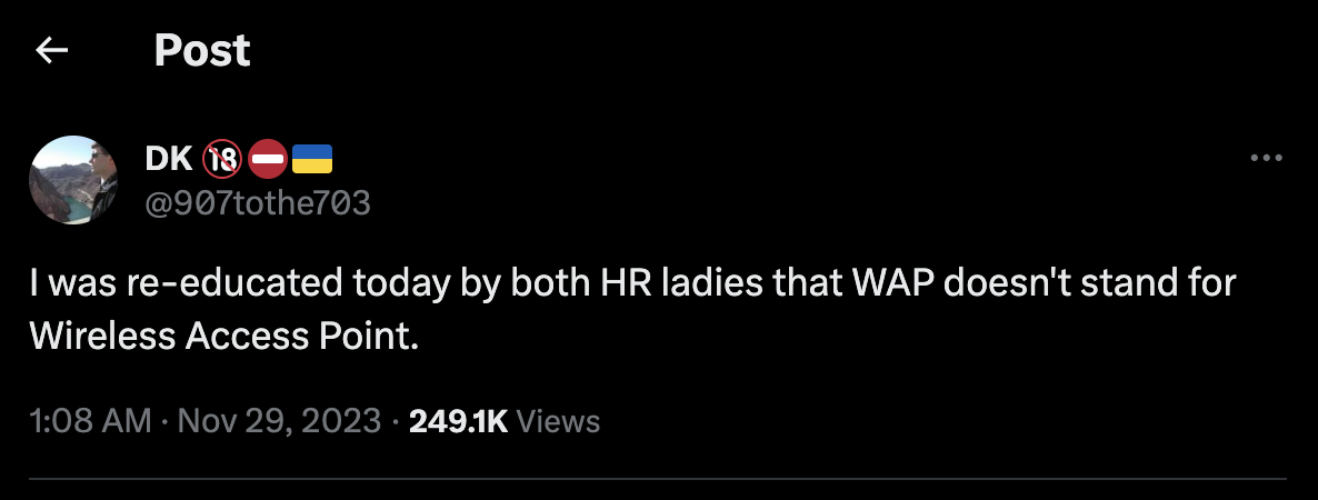 What Else Could It Be
